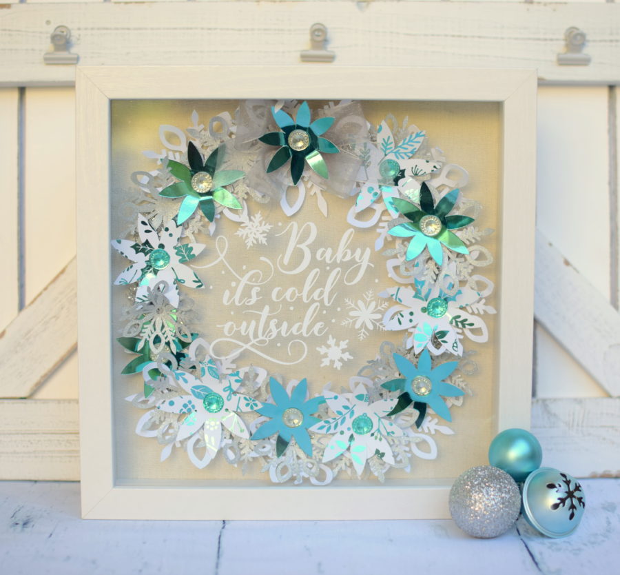 Deco foil Wreath 2