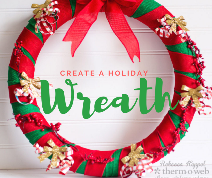 Colorful Holiday Wreath