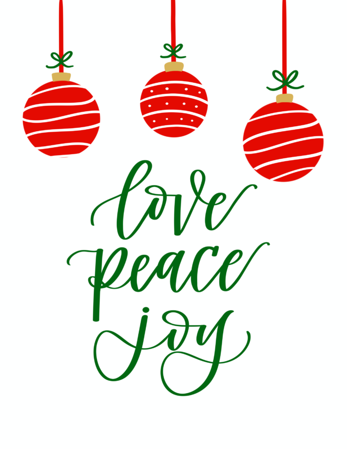 Love Peace Joy_Green