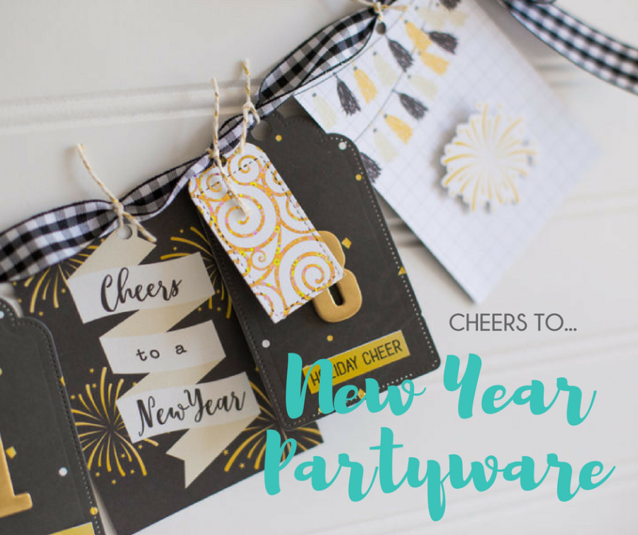 Cheers to New Year Partyware