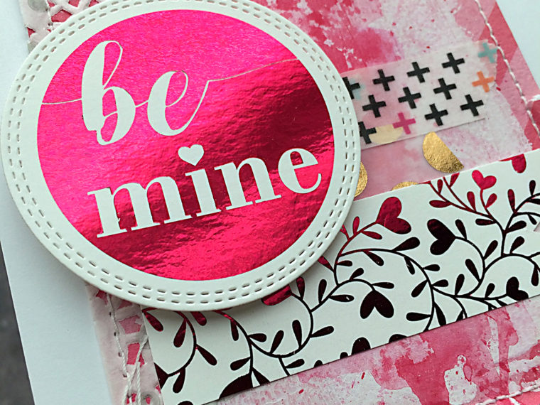 Be Mine Gina K Designs Valentine Card