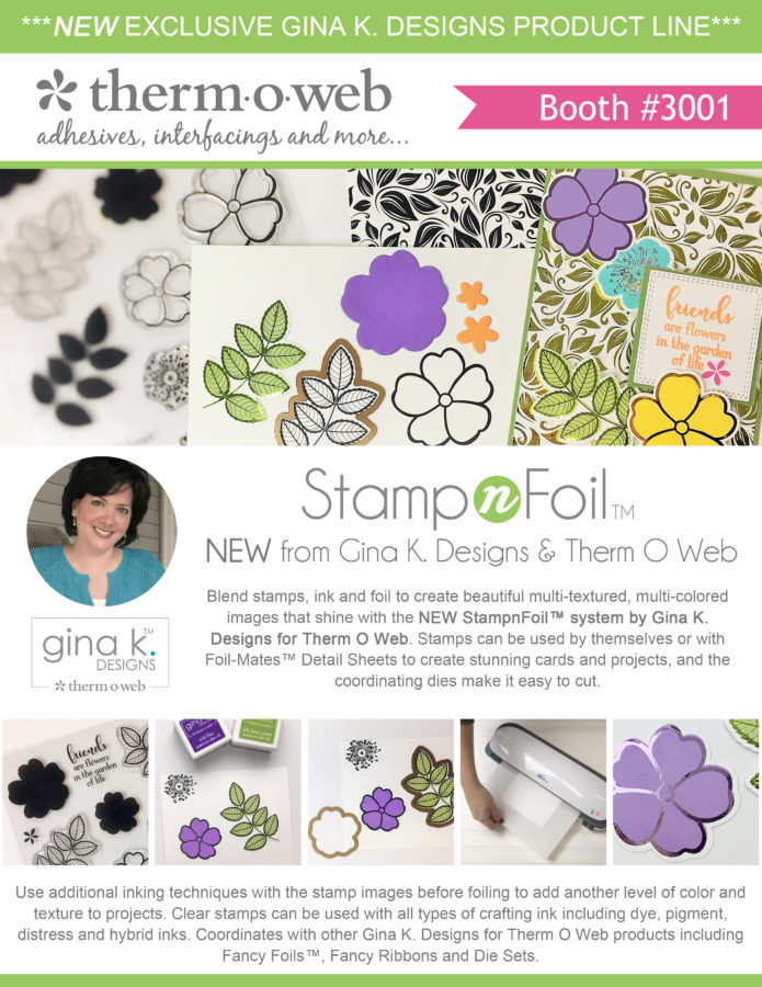 Gina K Designs StampnFoil Collection