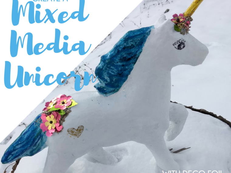 Mixed Media Unicorn