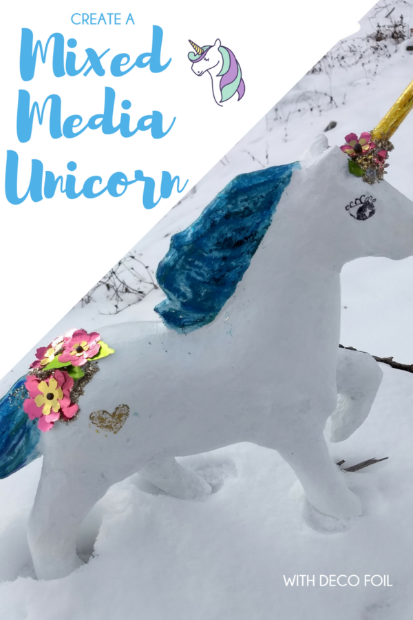 Mixed Media Unicorn Party Decor