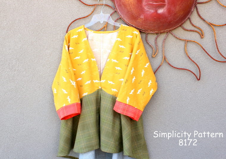 Dear Stella Kimono Jacket Project with StitchnSew Interfacing