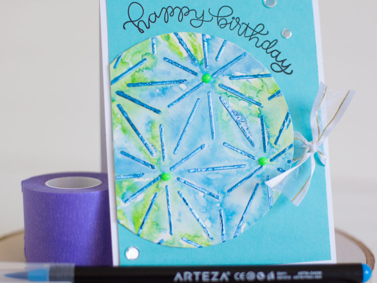5 Ways to Color Deco Foil and Dimensional Backgrounds