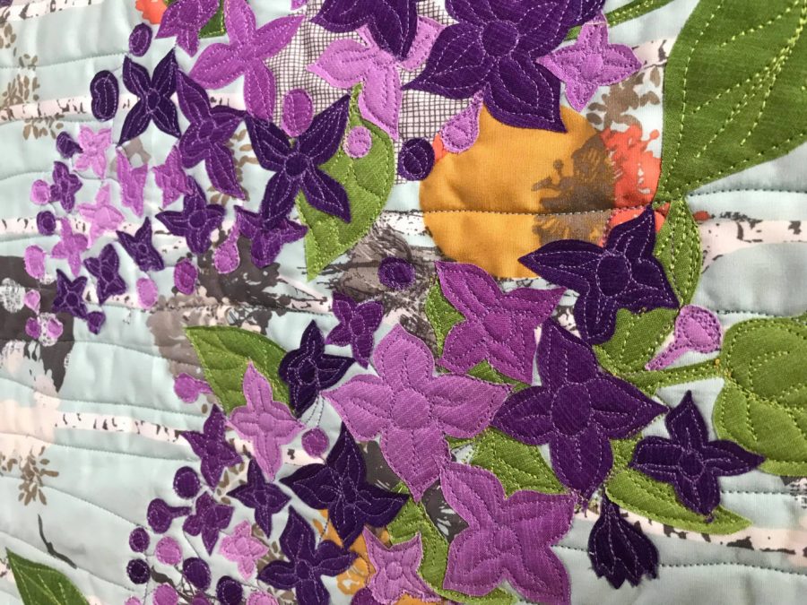 quilted lilacs