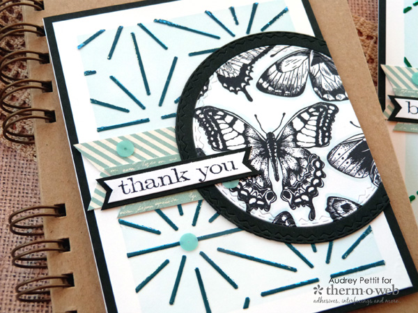 Spring Butterfly Cards with Deco Foil Designer Stencils