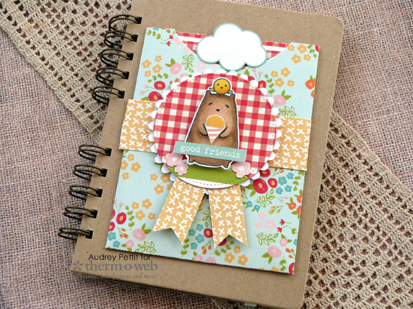 Good Friends Pocket Card with iCraft Purple Tape