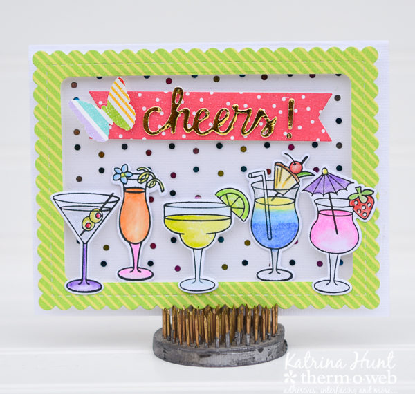 Get the Party Started Cards with Newton's Nook and DecoFoil
