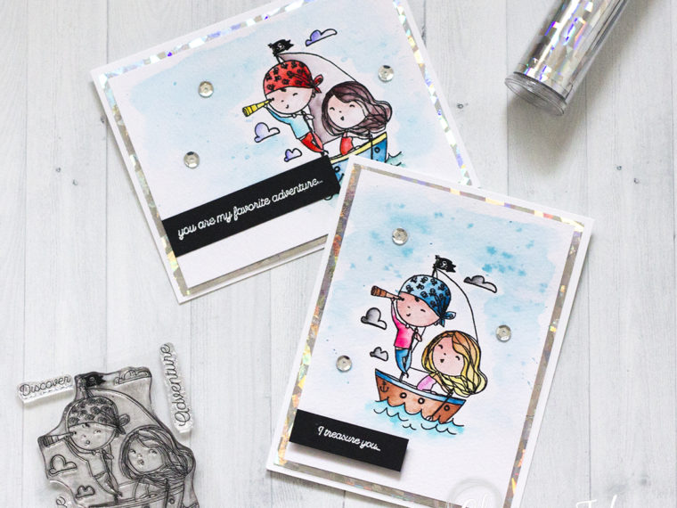 Sail Away with Brutus Monroe and Deco Foil Cards