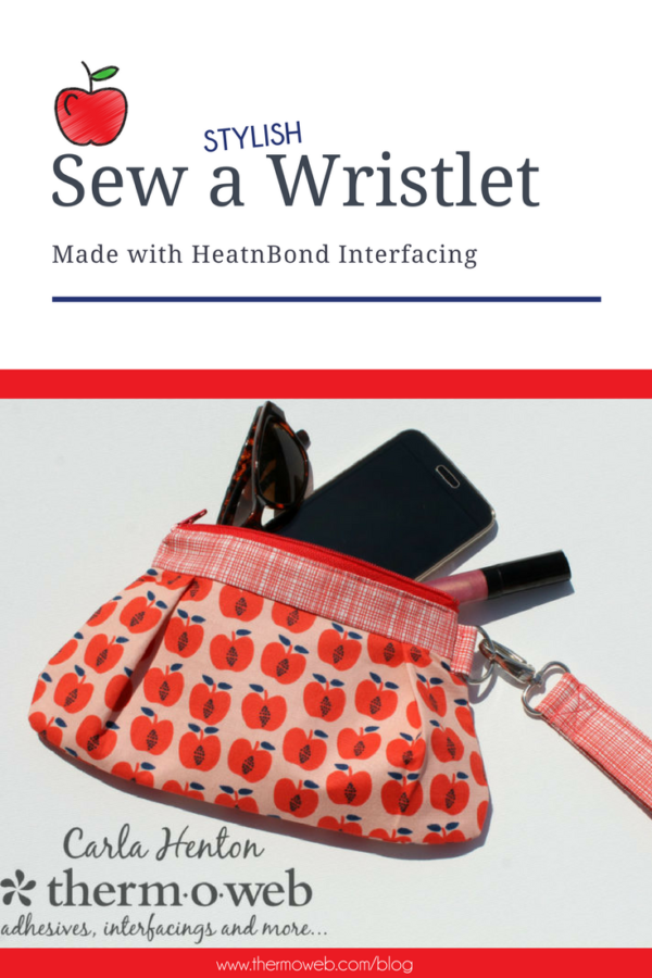 Sew a Stylish Wristlet with HeatnBond Interfacing