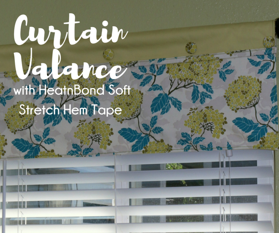 Quilt to Sew Curtain Valance with Heatnbond