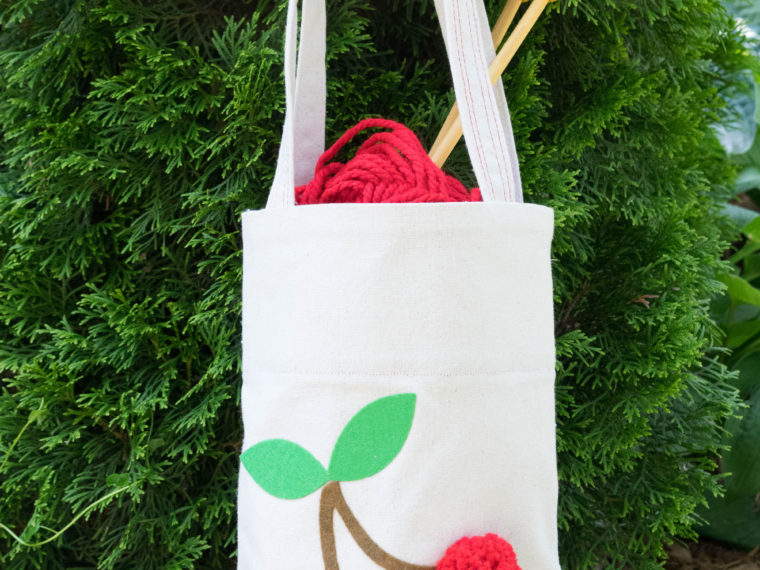 Sew a Cheery Cherry Fruit Themed Tote