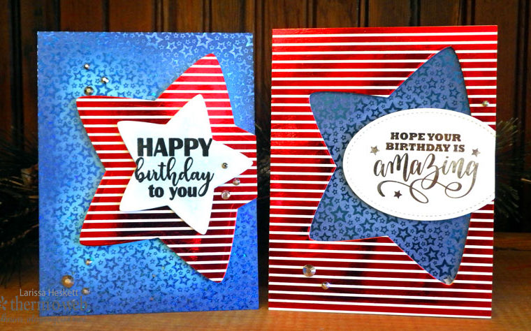 Celebration Birthday Cards with Gina K Designs