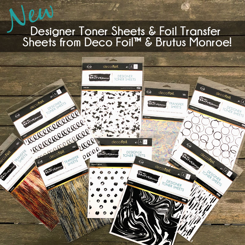 New Brutus Monroe Deco Foil Products