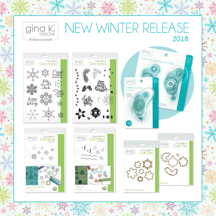 Gina K Designs Winter Release 2018