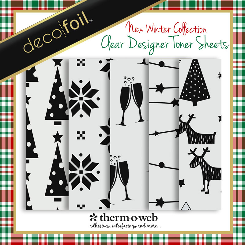 Deco Foil Designer Toner Sheets Holiday Release