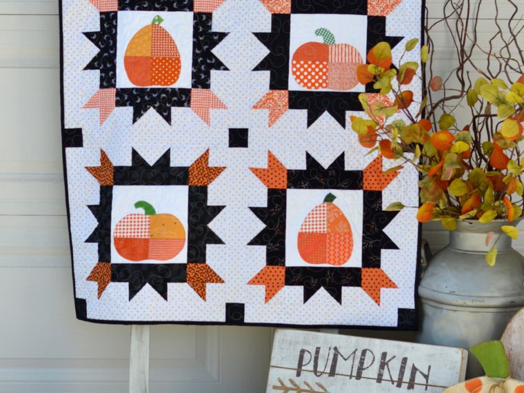 Patching Pumpkins Mini Quilt