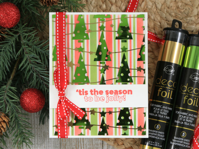 Tis the Season Christmas Card with Deco Foil