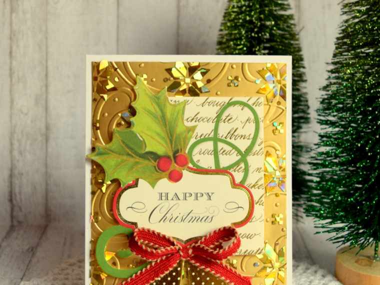 Quick Holiday Cards with Deco Foil