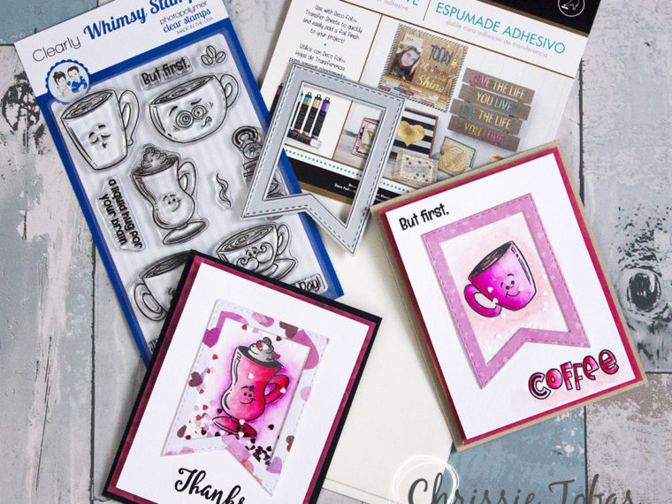Whimsy Stamps with Deco Foil