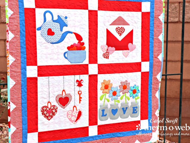 Valentine Sew- Along Finished Quilts