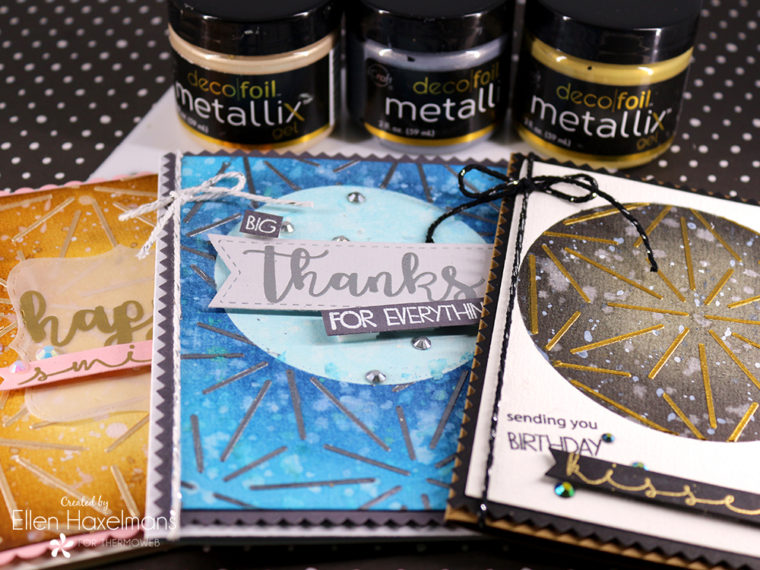 Galaxy Deco Foil Metallix Cards