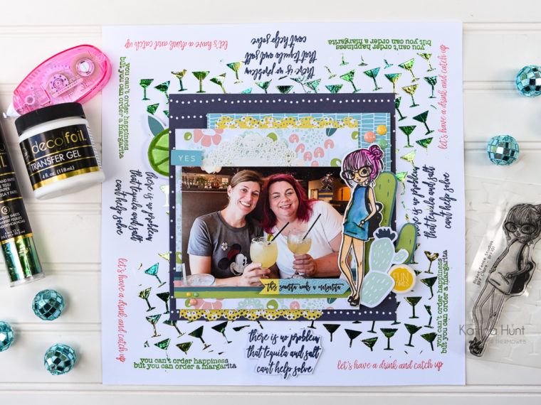 Drinks with Deco Foil Layout