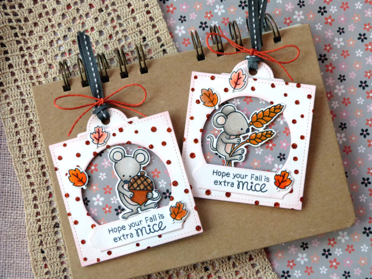 Fall Tags with Newton's Nook