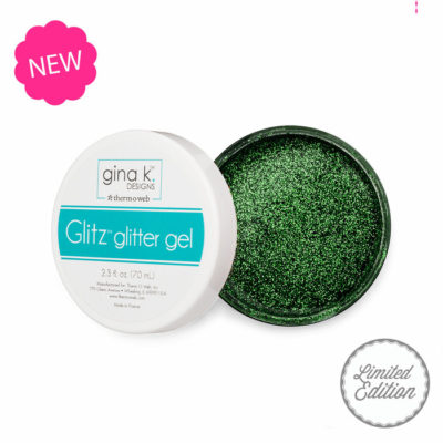 Gina K. Designs Glitz Glitter Gel Holiday Pine