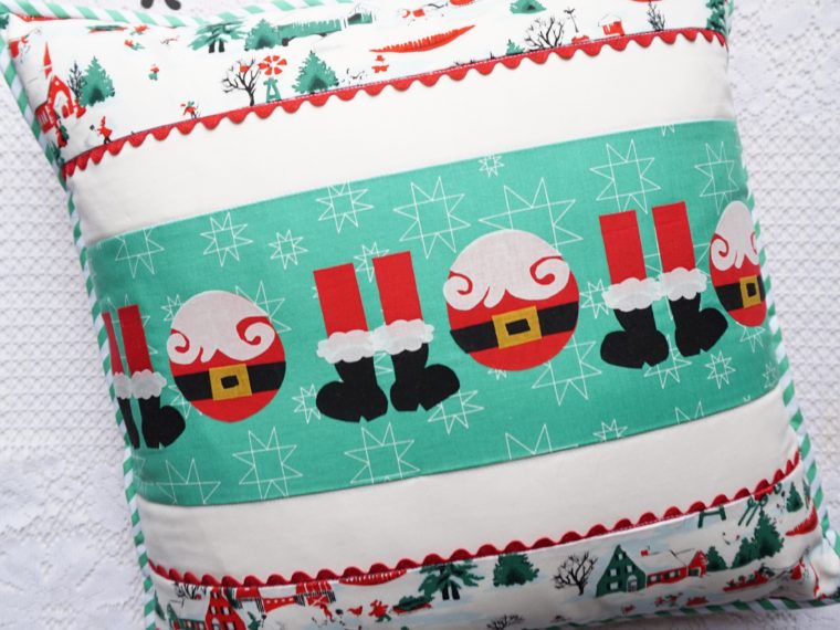 Ho Ho Ho Christmas Pillow