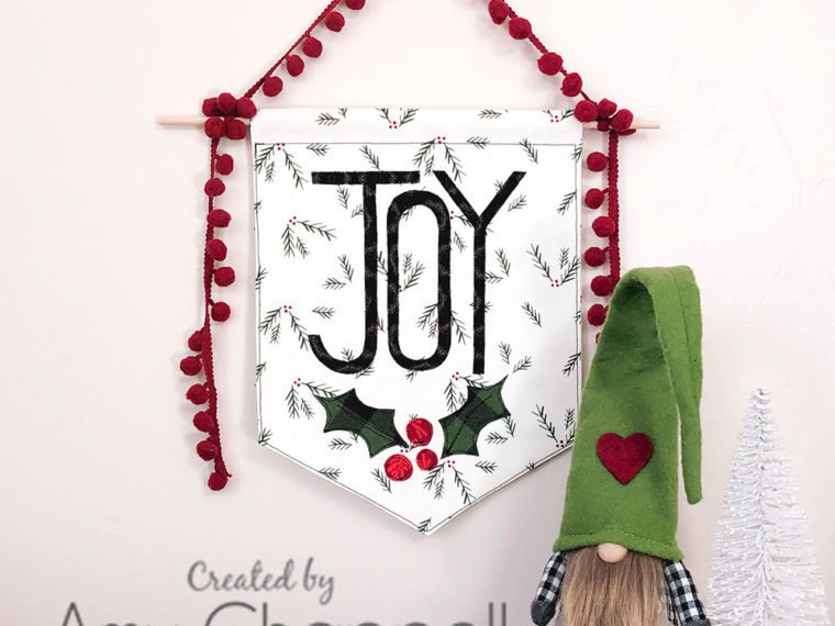 Joy mini banner by Ameroonie Designs for ThermOWeb