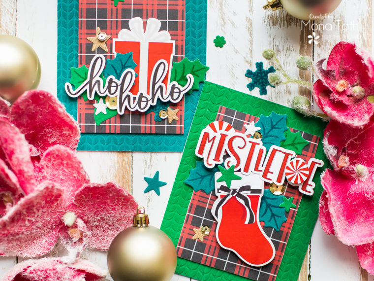 Holiday Cards with Deco Foil Flock