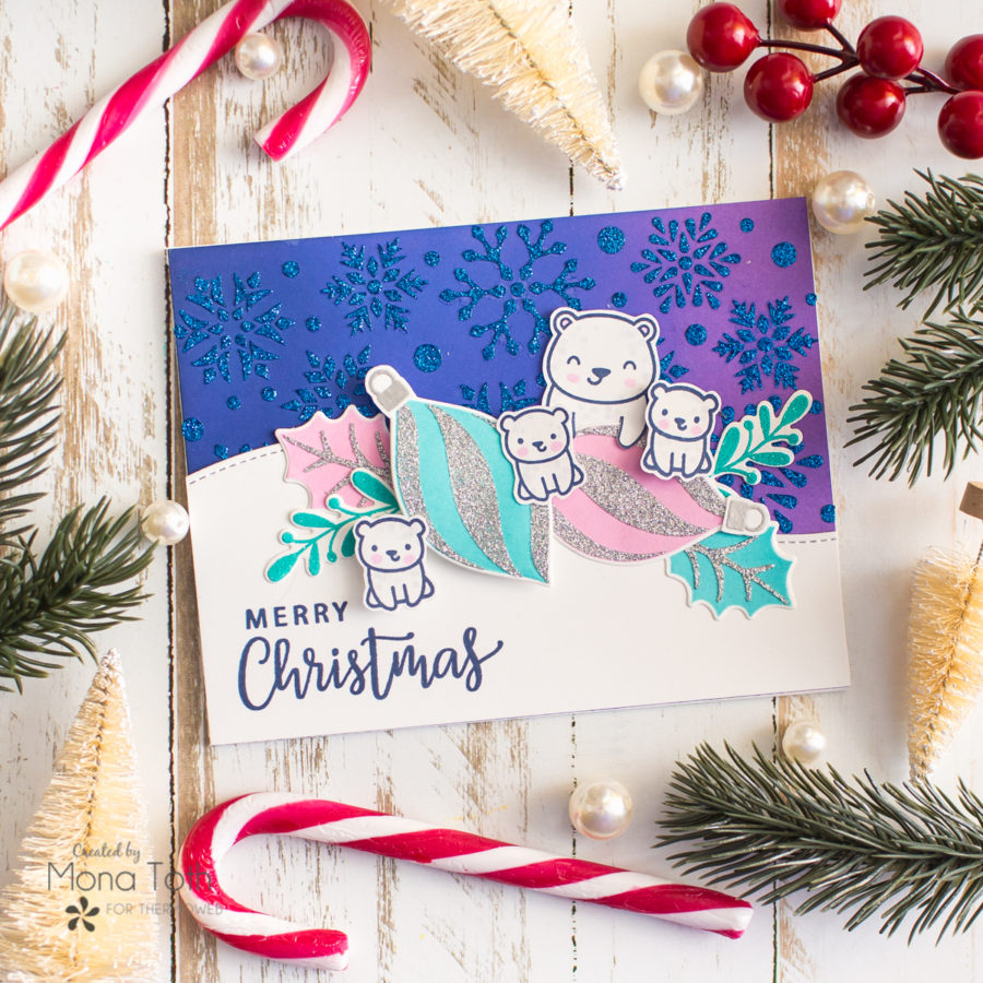 Christmas Cards with Glitz Glitter Gel