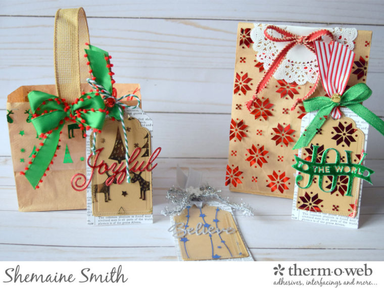 Holiday Gift bags and Tags