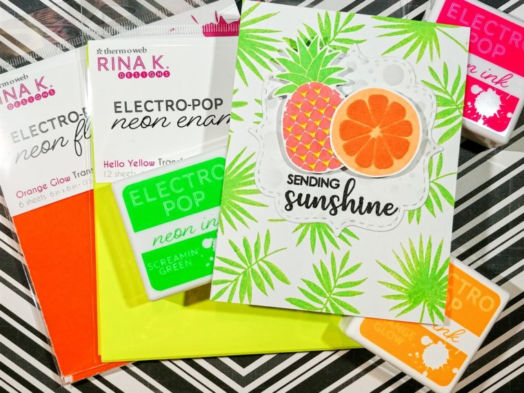 Sending Sunshine Card with Rina K. Designs