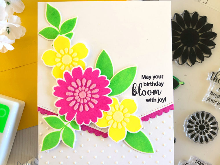 Bloom with Joy Spring Card