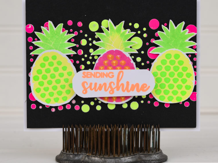 Sending Sunshine Card with Rina K Designs