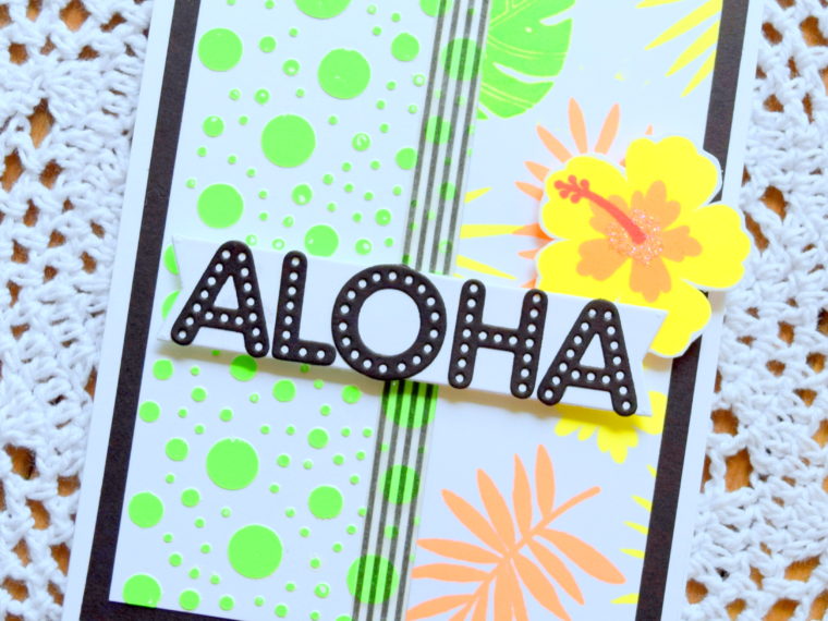 Aloha Pop with Rina K Designs