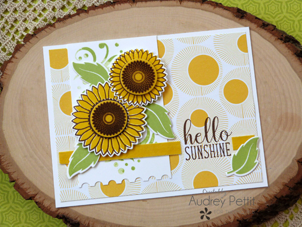 Sending Sunshine Card with Gina K.
