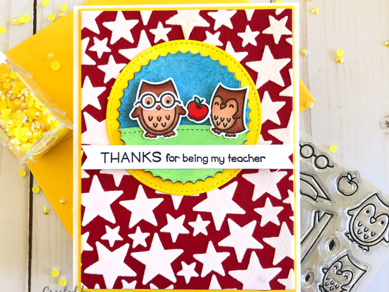 Show Your Thanks Teacher Card