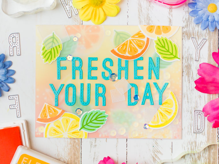 Freshen Your Day Summer Card