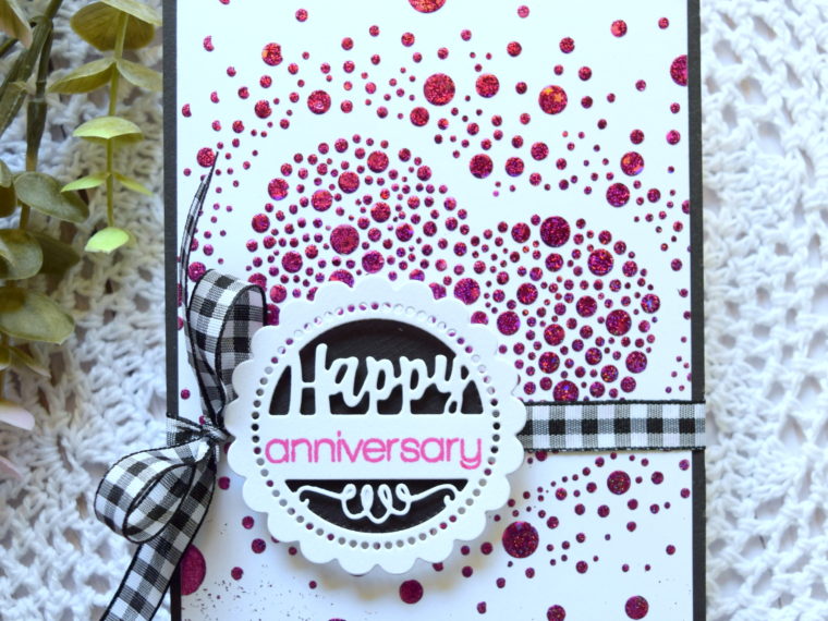 Happy Anniversary Card with Whimsy Stamps