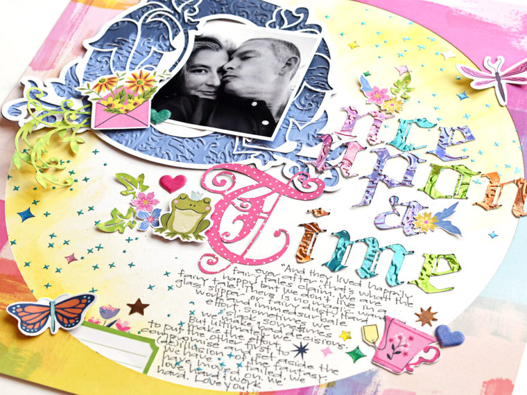 Once Upon a Time Scrapbook Page