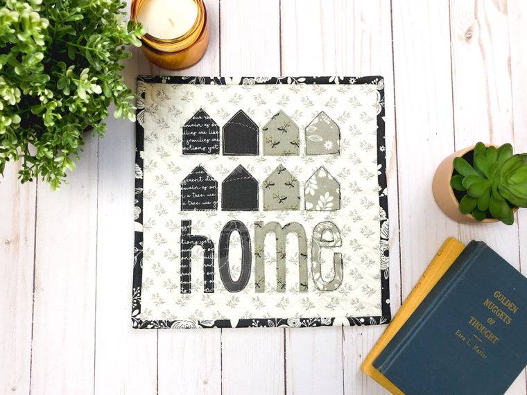 Home Ombre Mini Quilt with HeatnBond