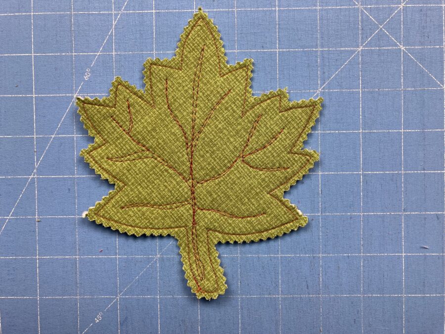 quilted leaf