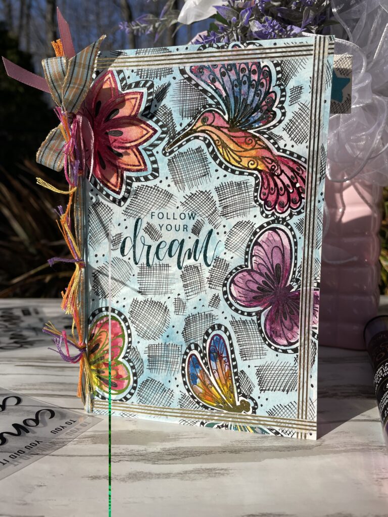 Spring Journal with Gina K. Designs for Deco Foil Adhesive Transfers ...