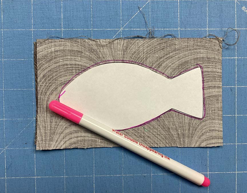 Go Fish! Fabric Travel Game with HeatnBond Interfacing - Therm O Web