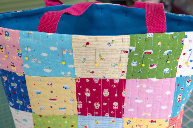 patchwork tote complete